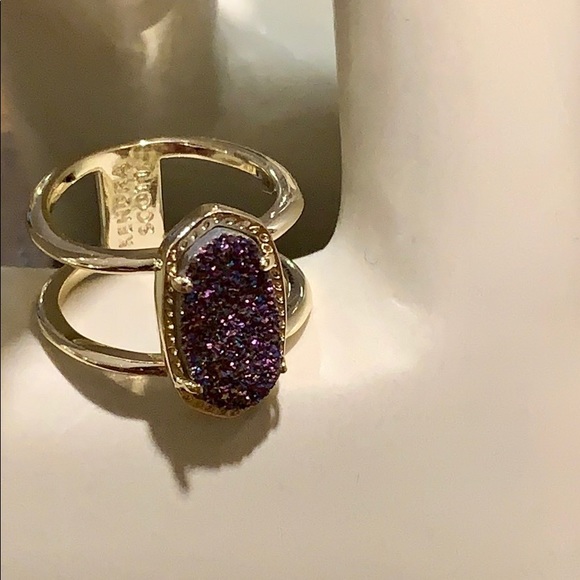 Kendra Scott Jewelry - KENDRA SCOTT ELYSE MULTI COLOR DRUSY RING